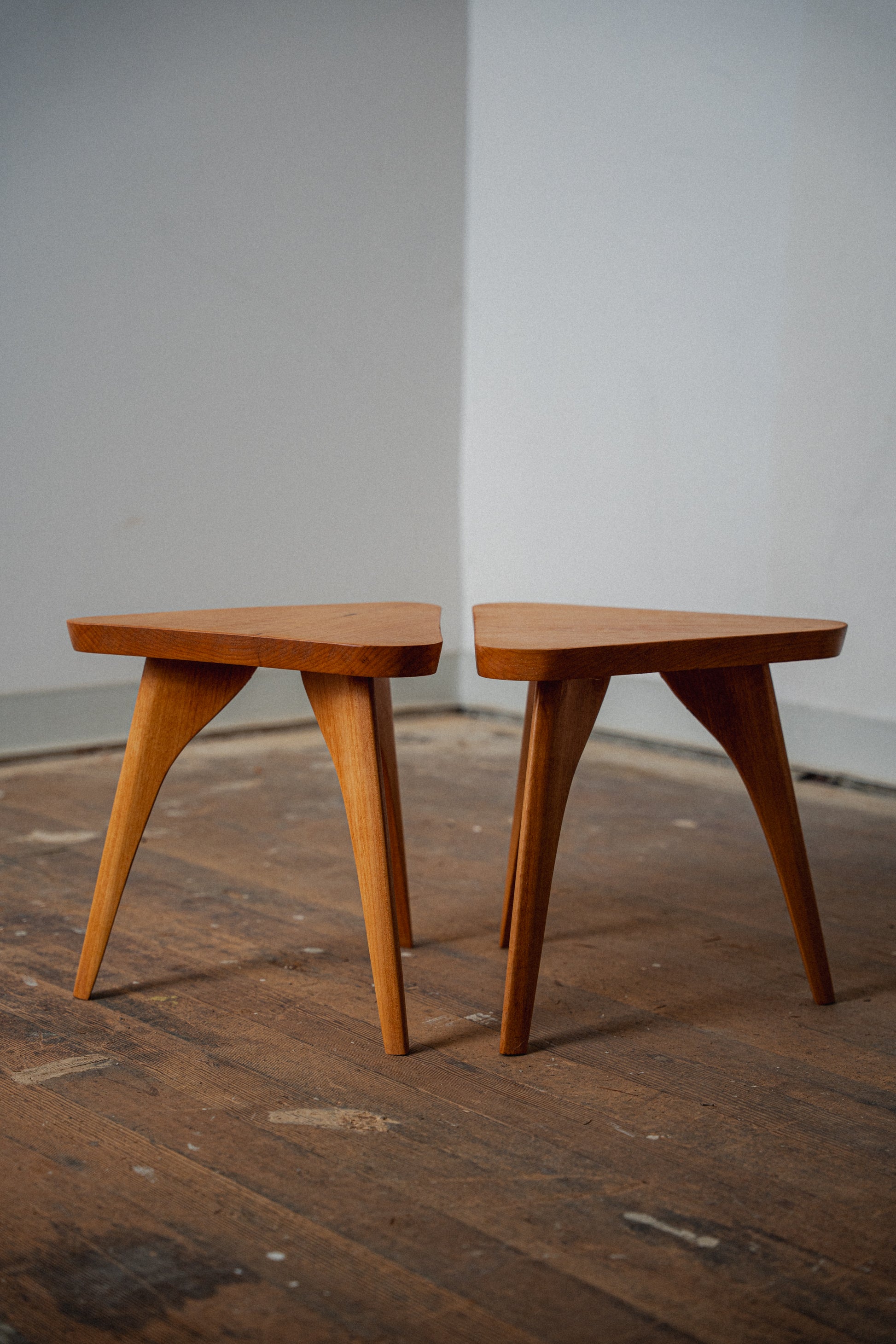 Locally Made Solid Maple End Tables (Pair)