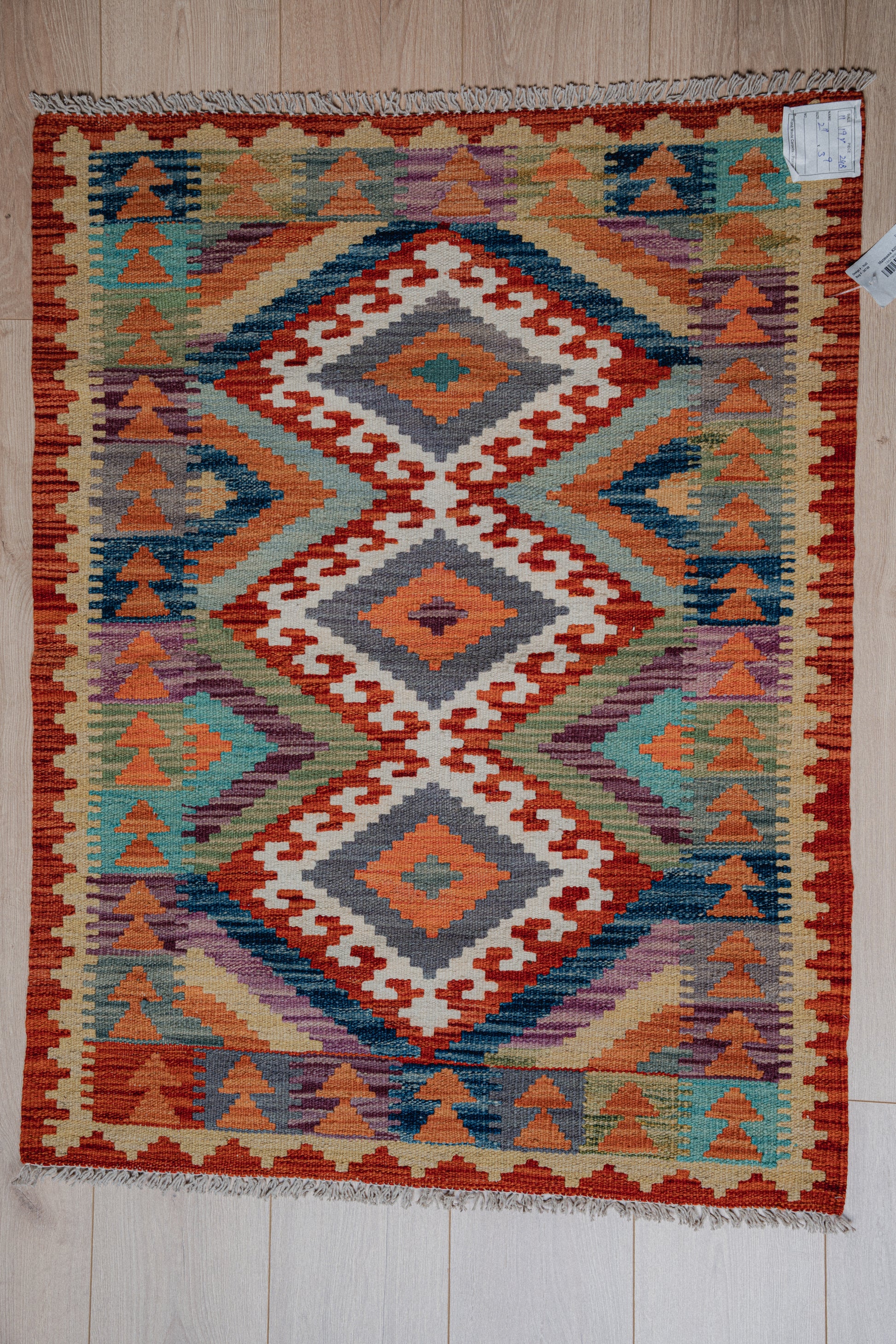 Maimana Afghan Kilim - 2'11 x 3'9
