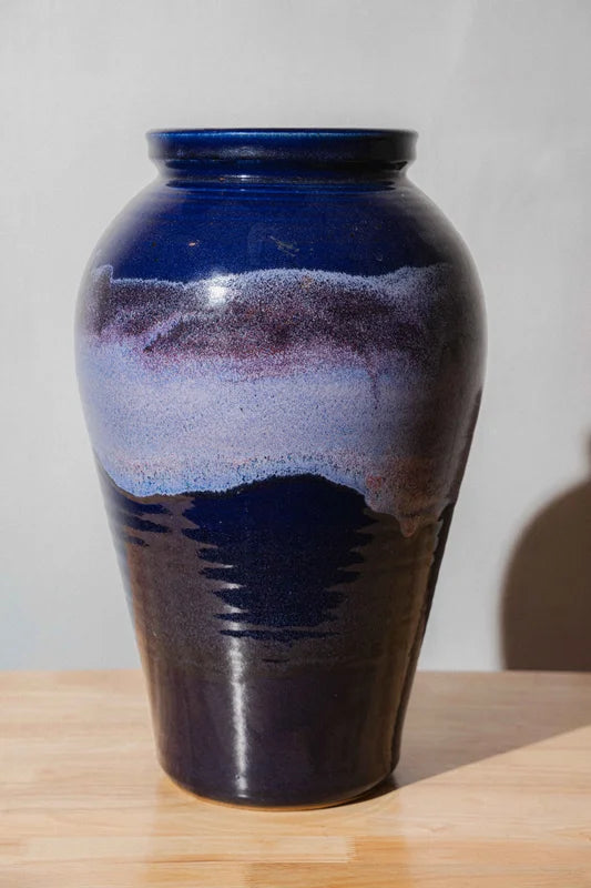 Floor Vase by Bruning Pottery