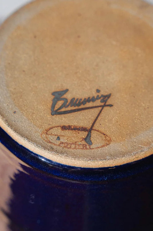 Floor Vase by Bruning Pottery