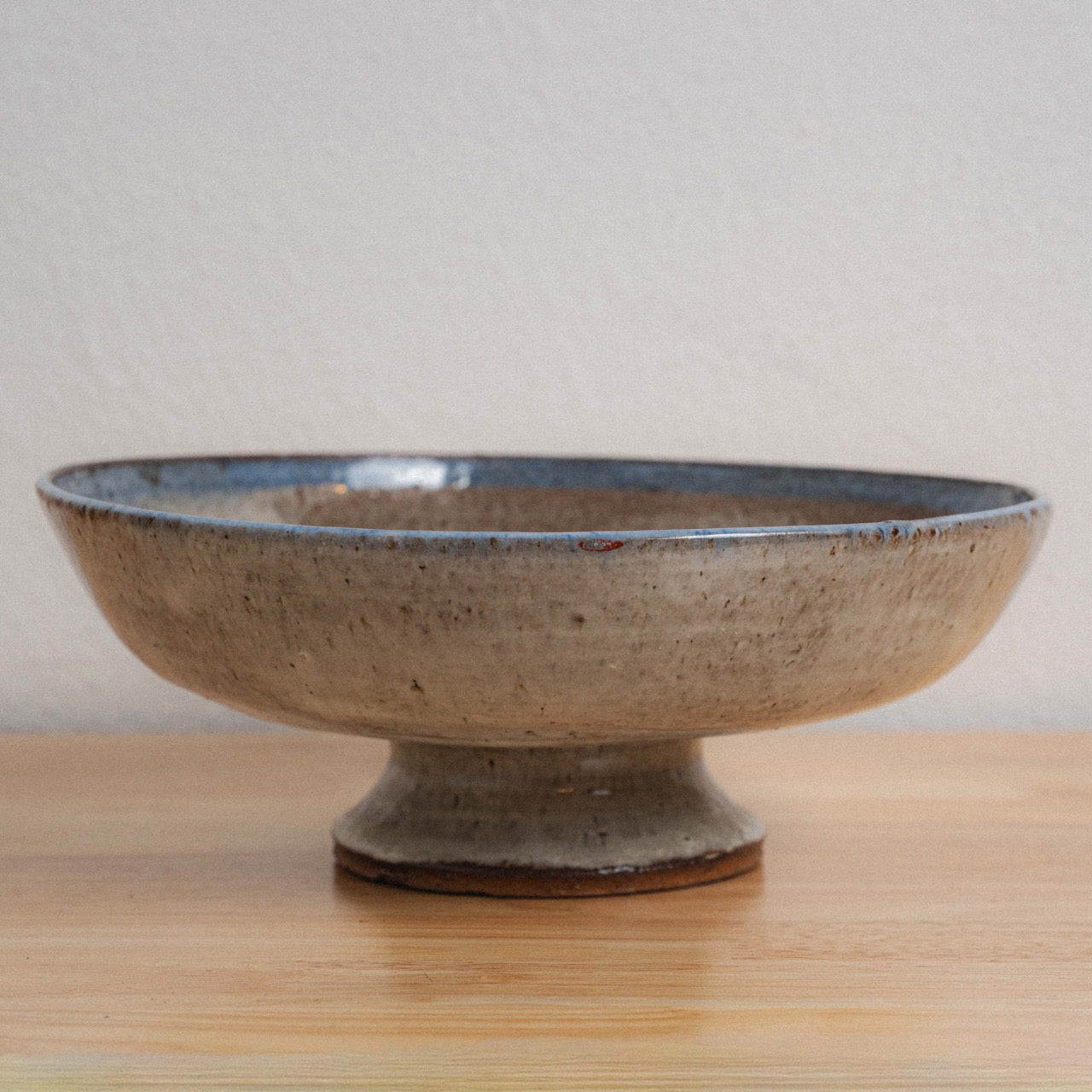 "Pond Farm" Stoneware Footed Bowl by Marguerite Wildenhain