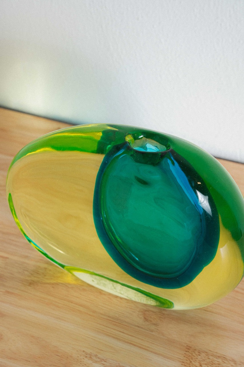 Antonio Da Ros Art Glass Vase for Cenedese