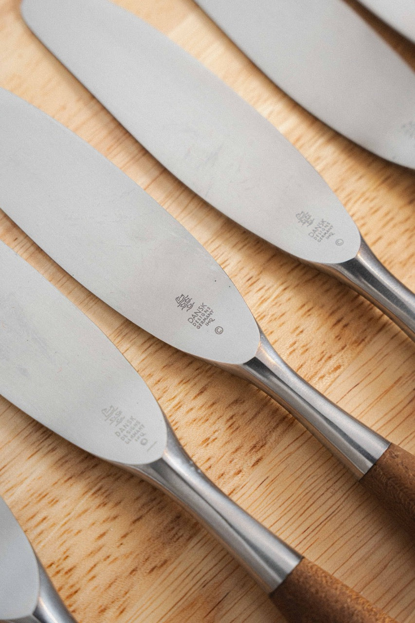 Dansk "Fjord" Flatware Set, 1950s, 43pcs