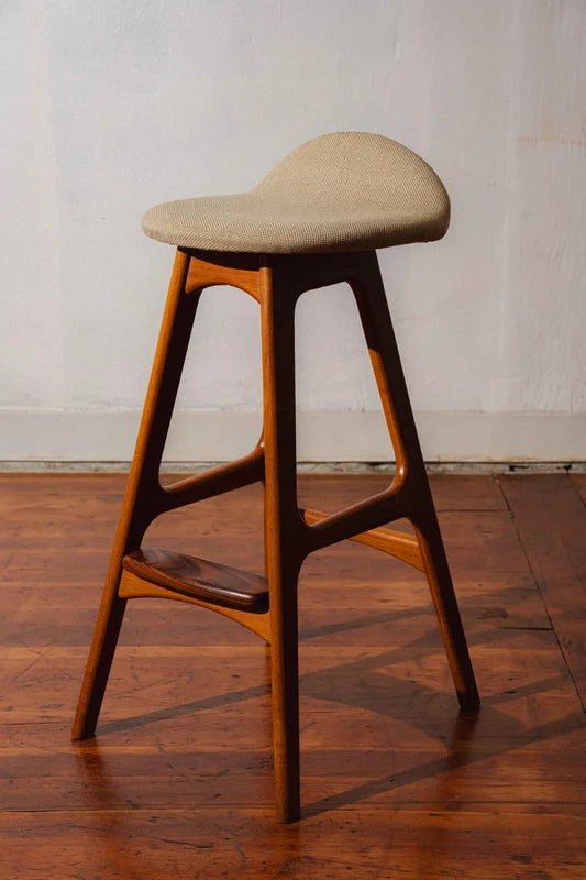 Bar Stool by Erik Buch, Made in Denmark