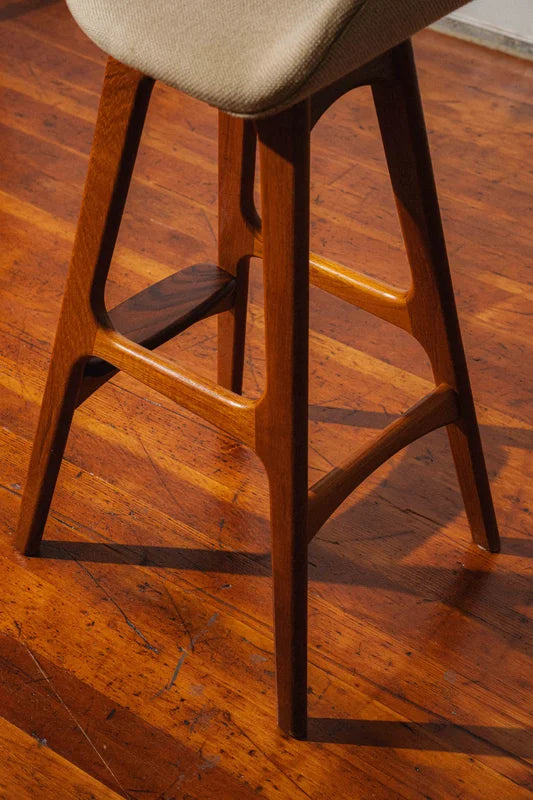 Bar Stool by Erik Buch, Made in Denmark