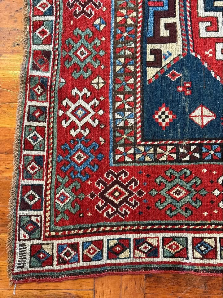 Persian Genje Rug, Late 1800s