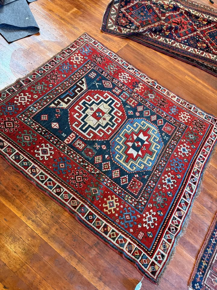 Persian Genje Rug, Late 1800s