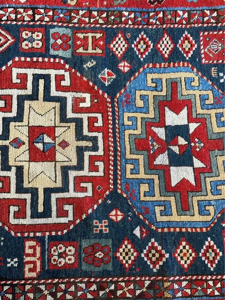 Persian Genje Rug, Late 1800s