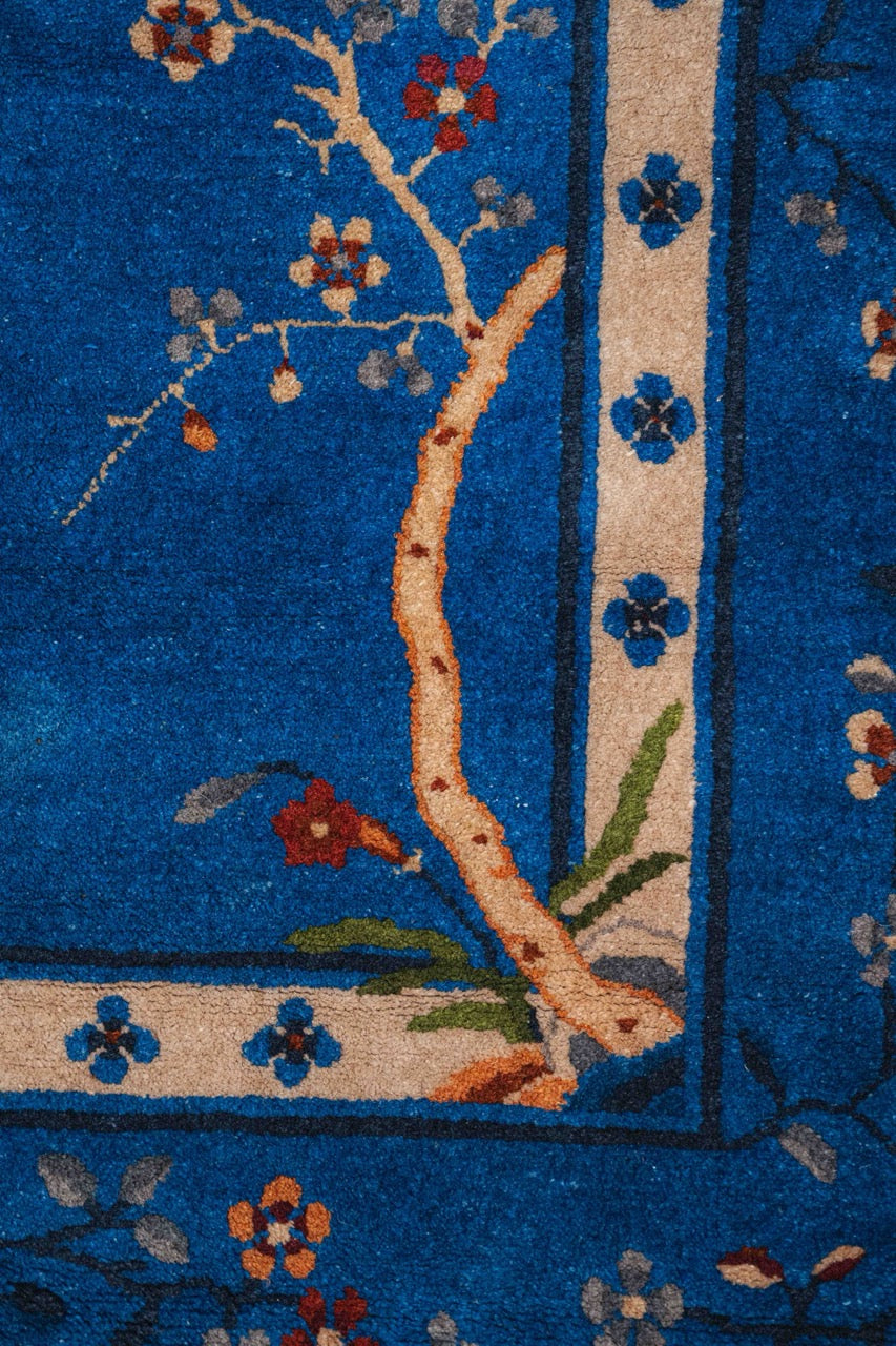 Mandarin Peking Chinese Rug ca. 1925, 6'1" x 8'10"