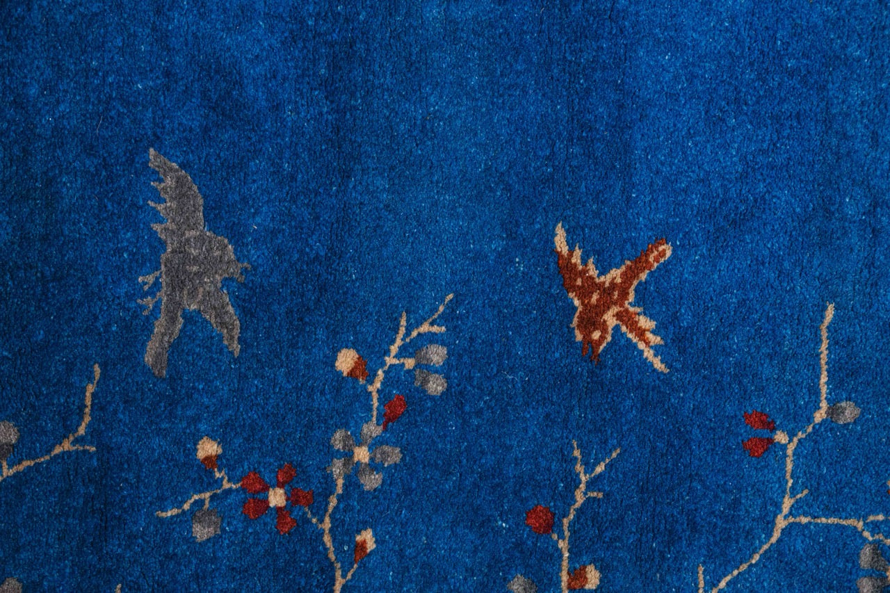 Mandarin Peking Chinese Rug ca. 1925, 6'1" x 8'10"