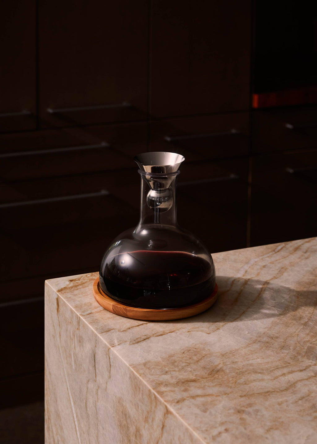 Birdie Wine Decanter by Holcomb Studio