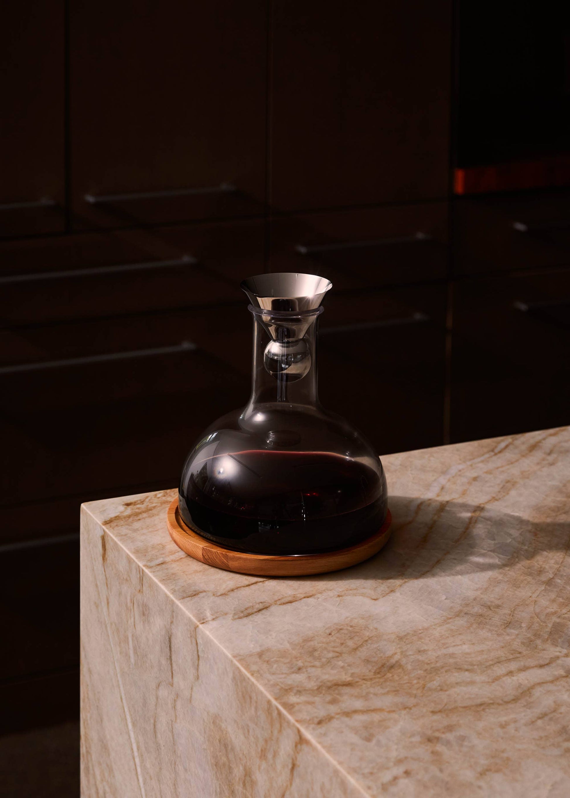 Birdie Wine Decanter by Holcomb Studio