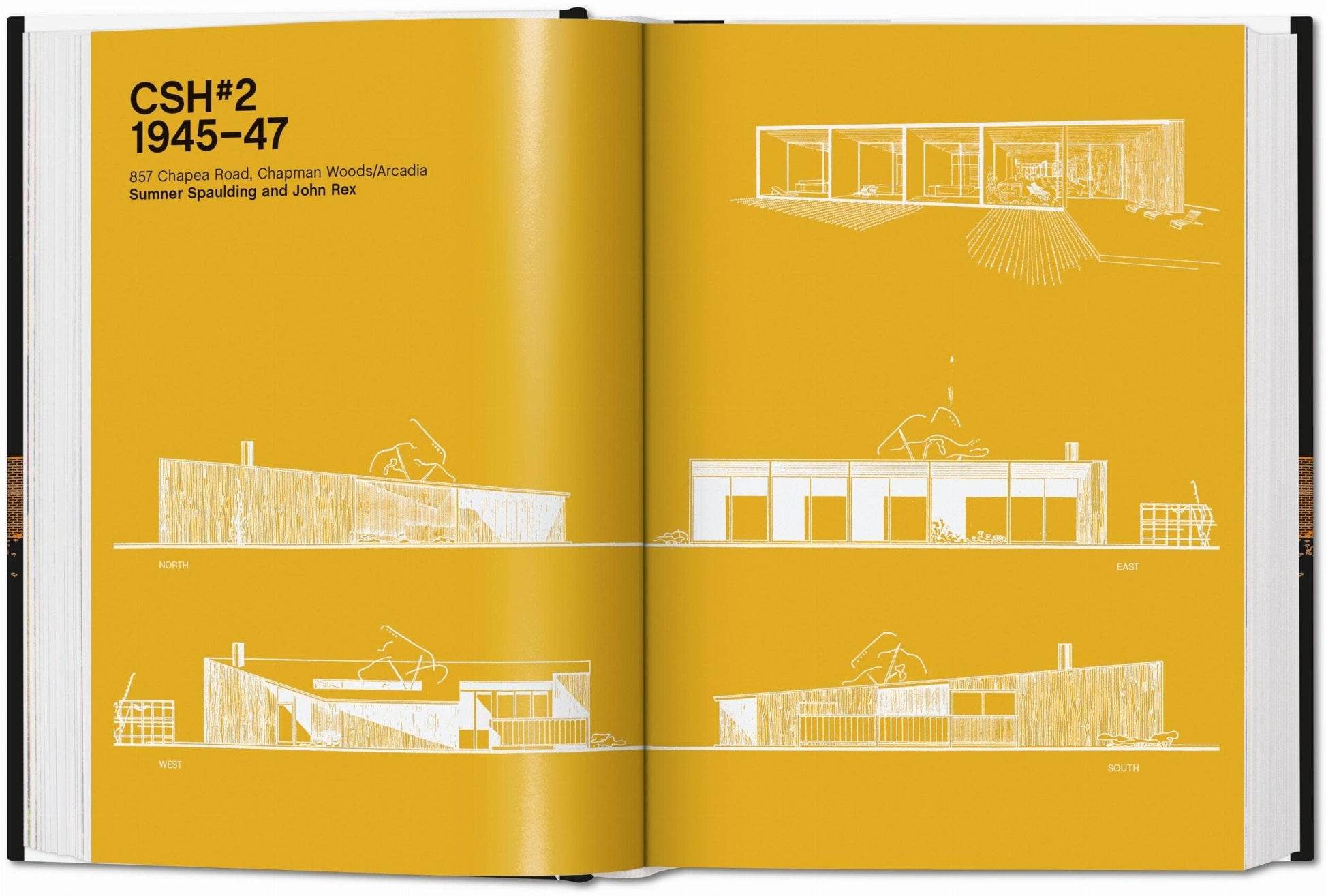 Case Study Houses. The Complete CSH Program 1945-1966. 45th Ed. (German, French, English)