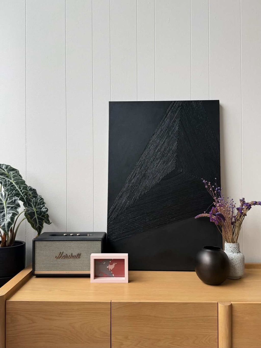 "Synth 1" Acrylic on Canvas by Alaina Lenore