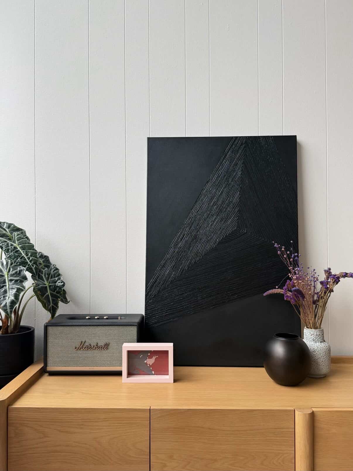 "Synth 1" Acrylic on Canvas by Alaina Lenore