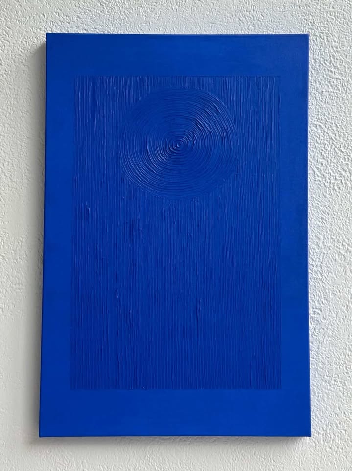 Cobalt Painting by Alaina Lenore
