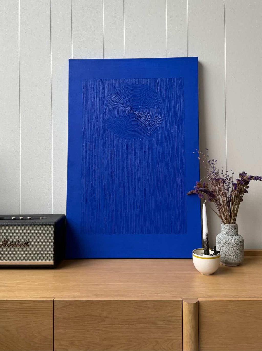 Cobalt Painting by Alaina Lenore