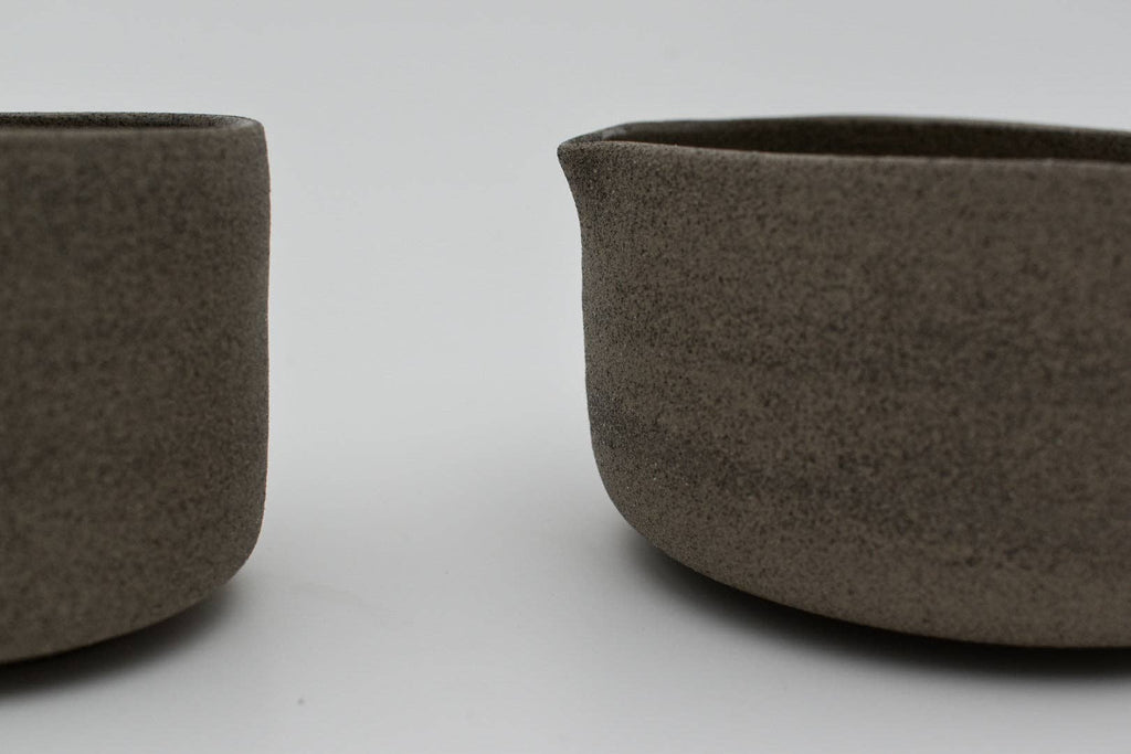Handmade Stoneware Matcha Set by Unika Studio