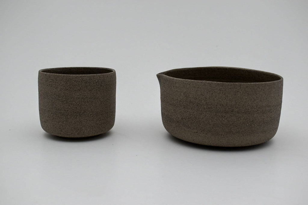 Handmade Stoneware Matcha Set by Unika Studio