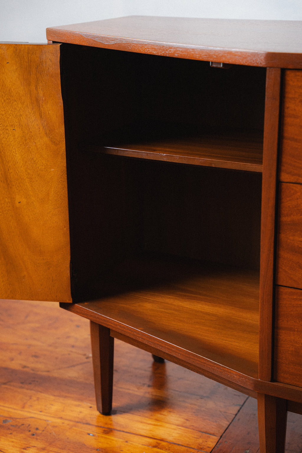 Walnut Dresser/Sideboard by Dixie, 1950s