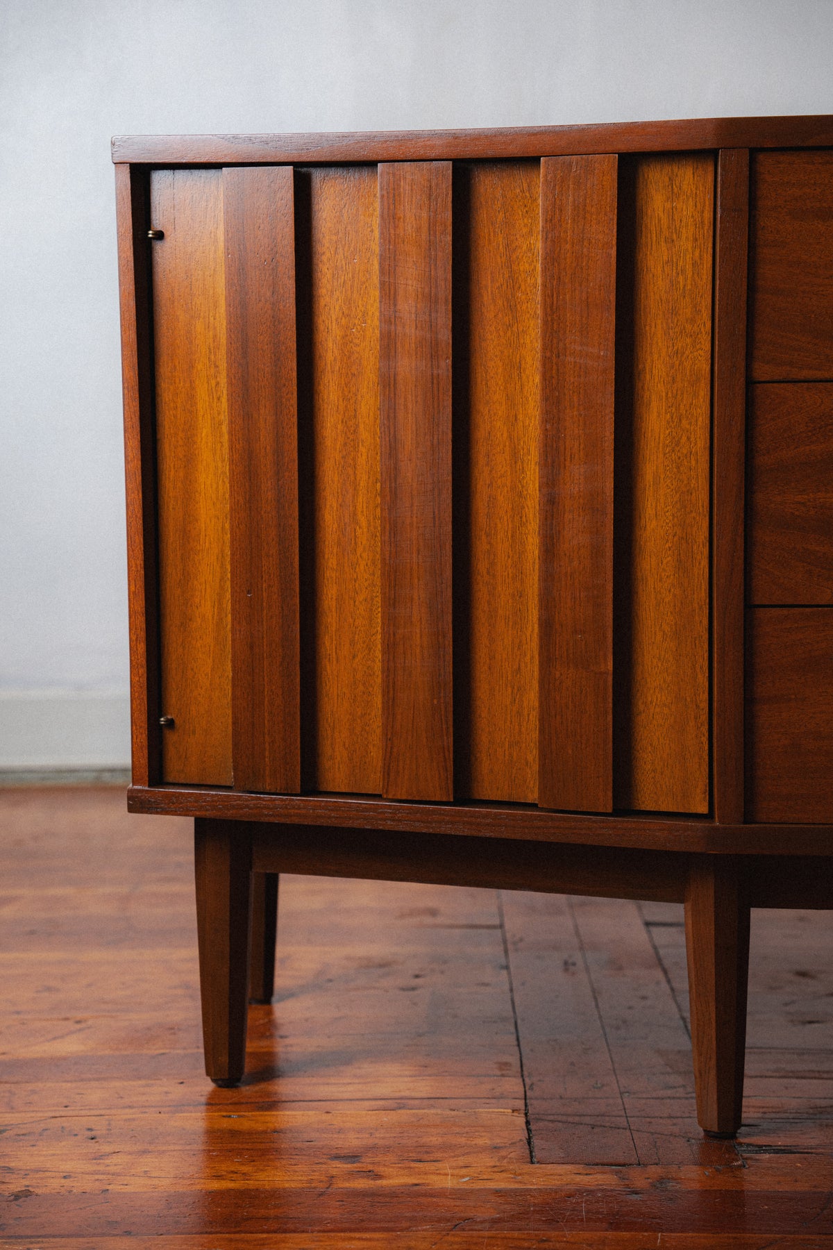 Walnut Dresser/Sideboard by Dixie, 1950s