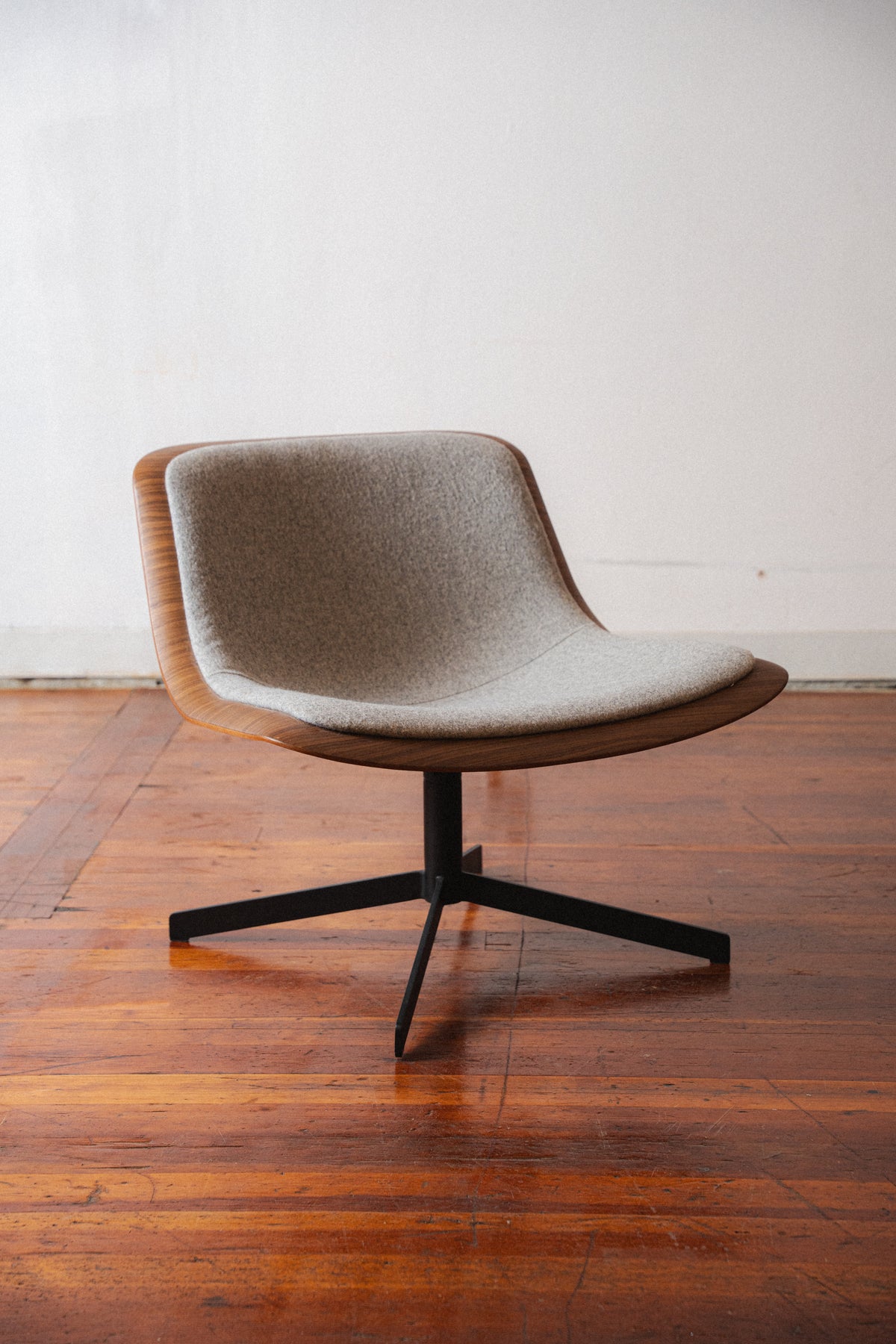 Nonesuch Swivel Upholstered Lounge Chair by Blu Dot