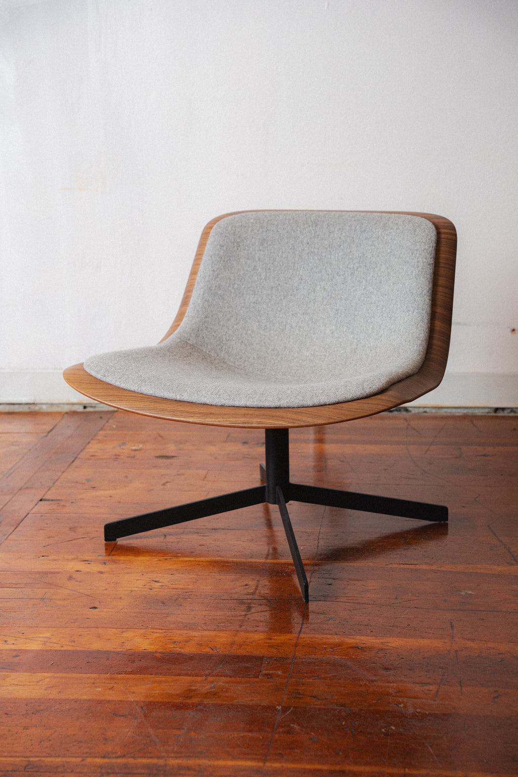 Nonesuch Swivel Upholstered Lounge Chair by Blu Dot