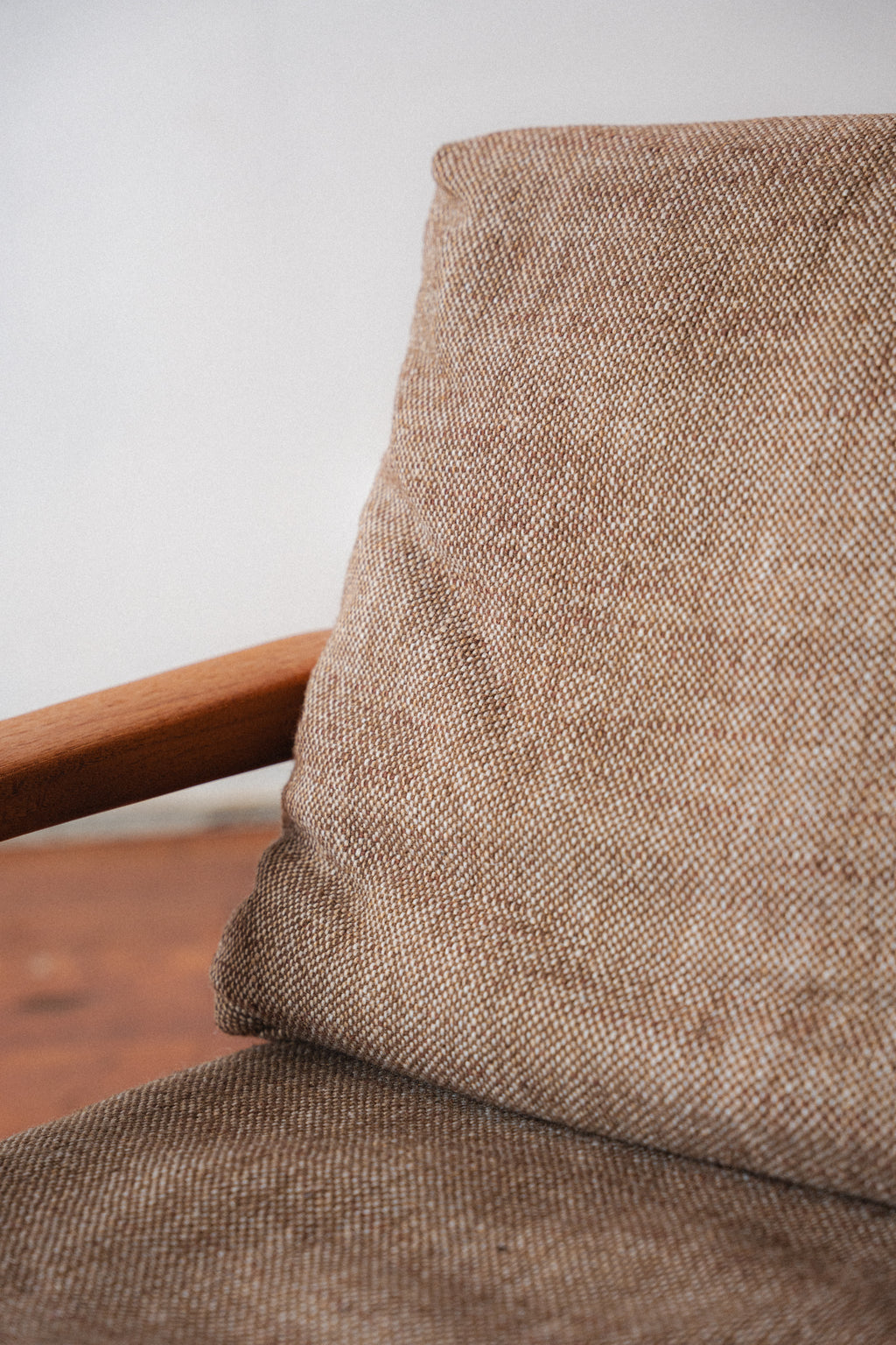 Danish Solid Teak Lounge Chair
