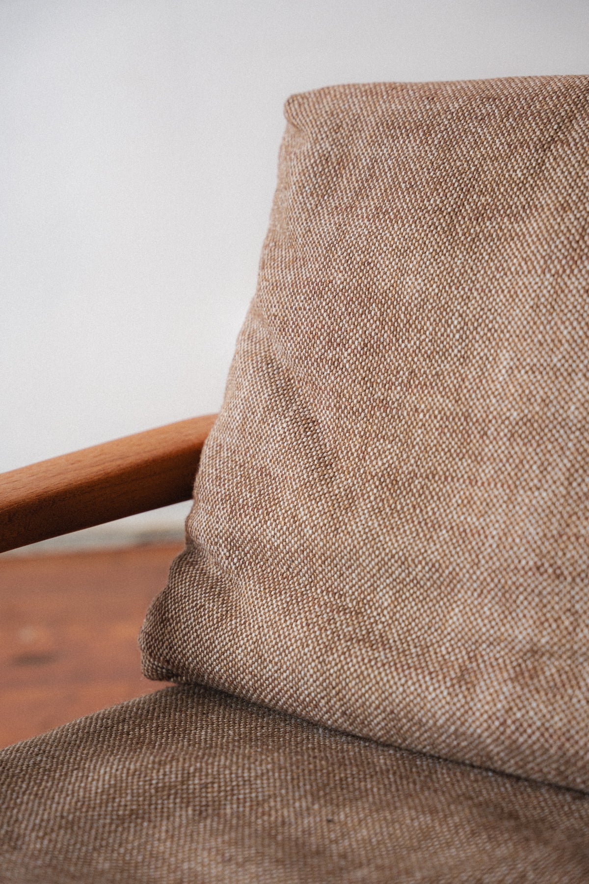Danish Solid Teak Lounge Chair