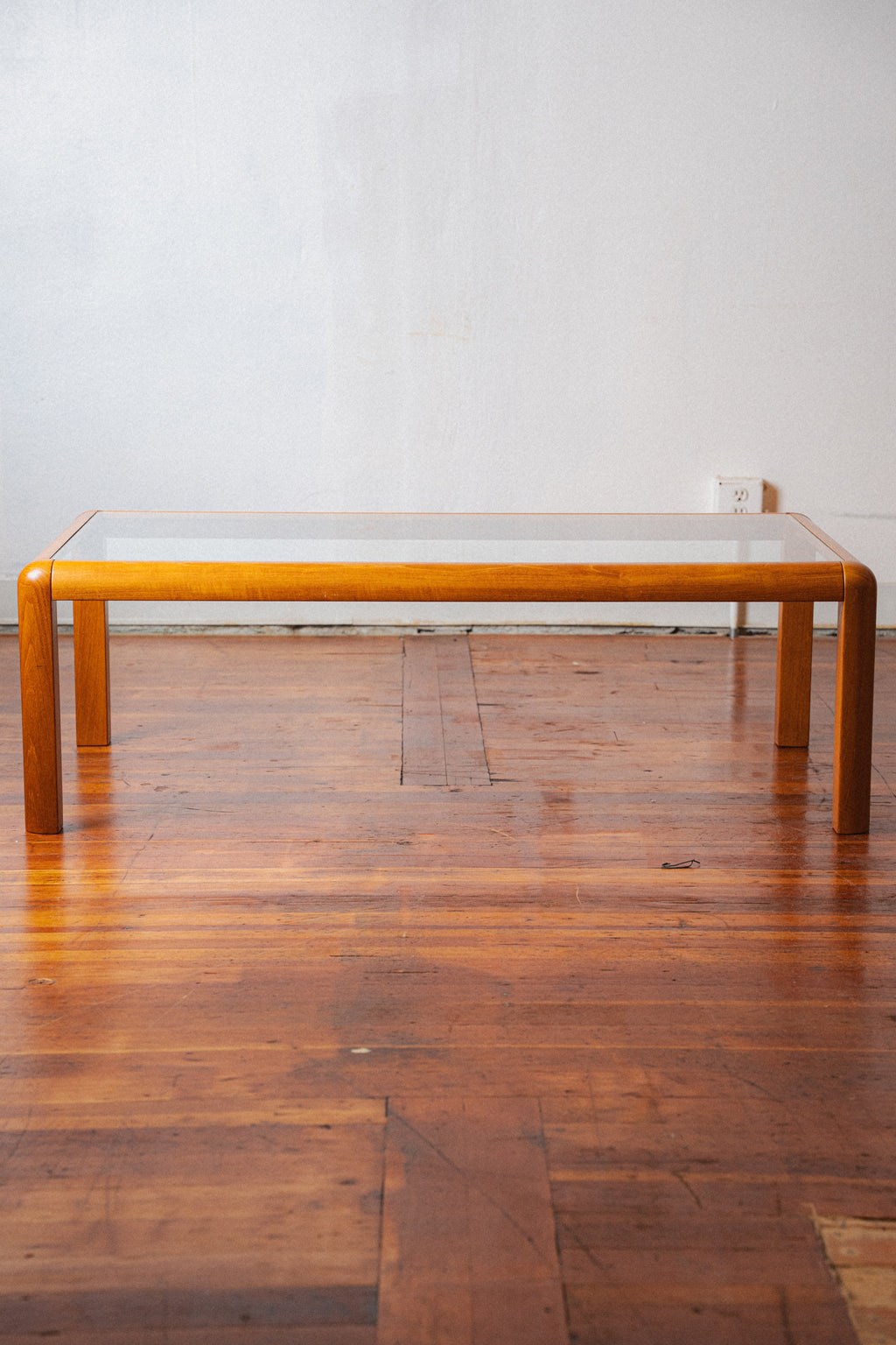 Danish Teak & Glass Coffee Table by Trioh Møbler