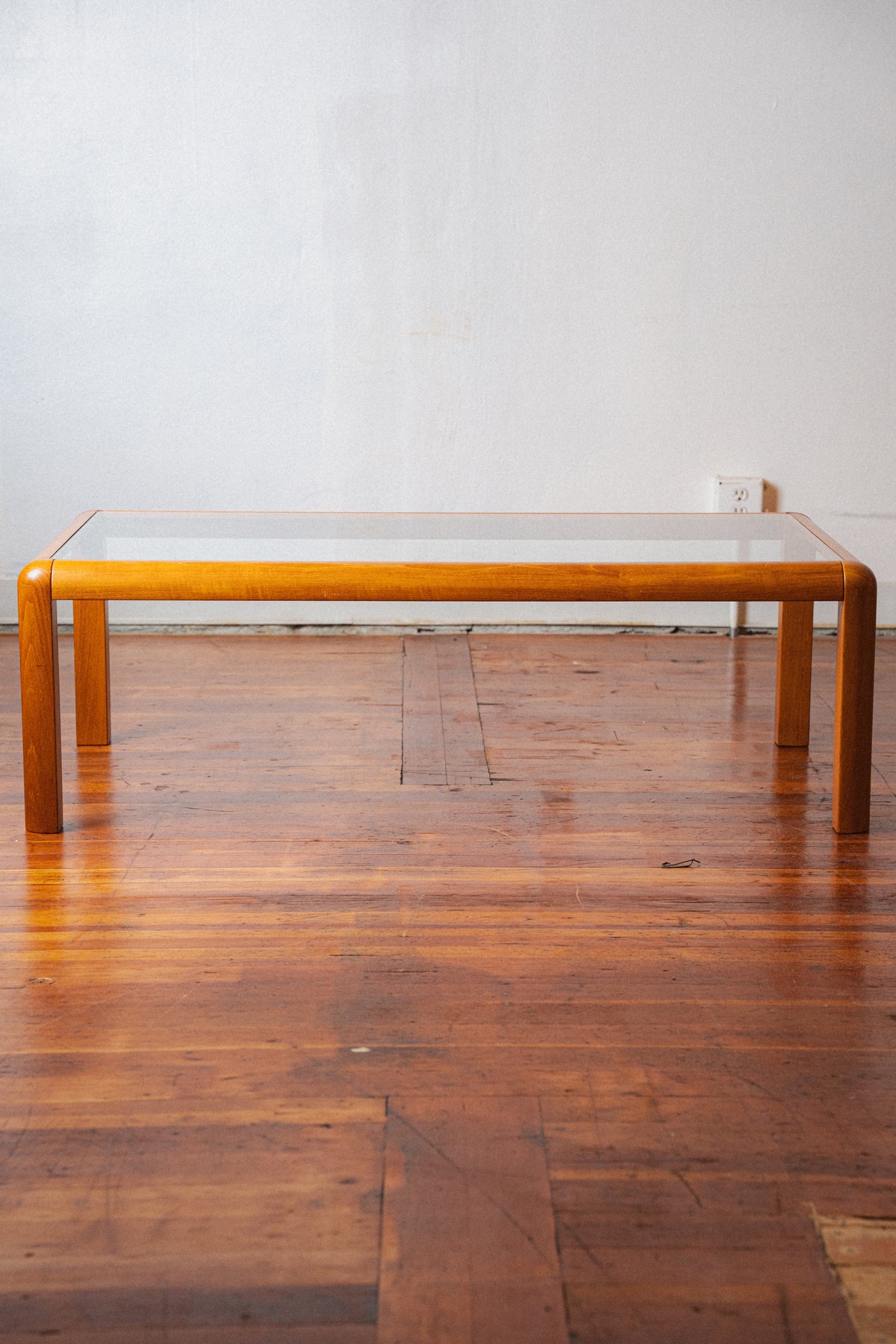 Danish Teak & Glass Coffee Table by Trioh Møbler