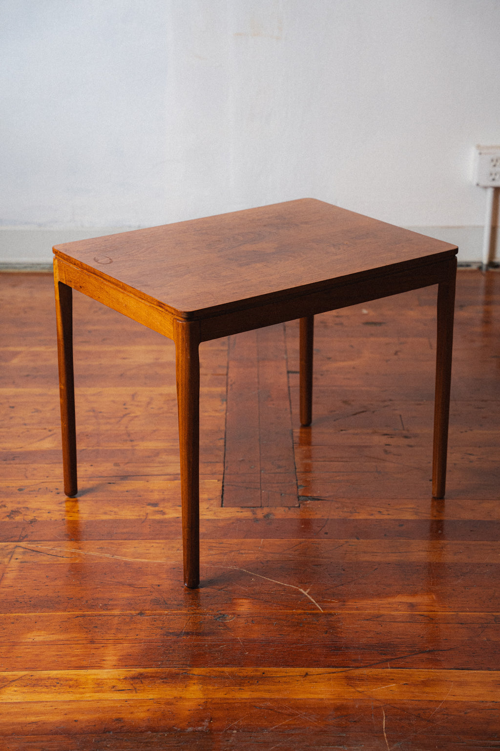 Walnut Side Table by Kipp Stewart for Drexel "Declaration"