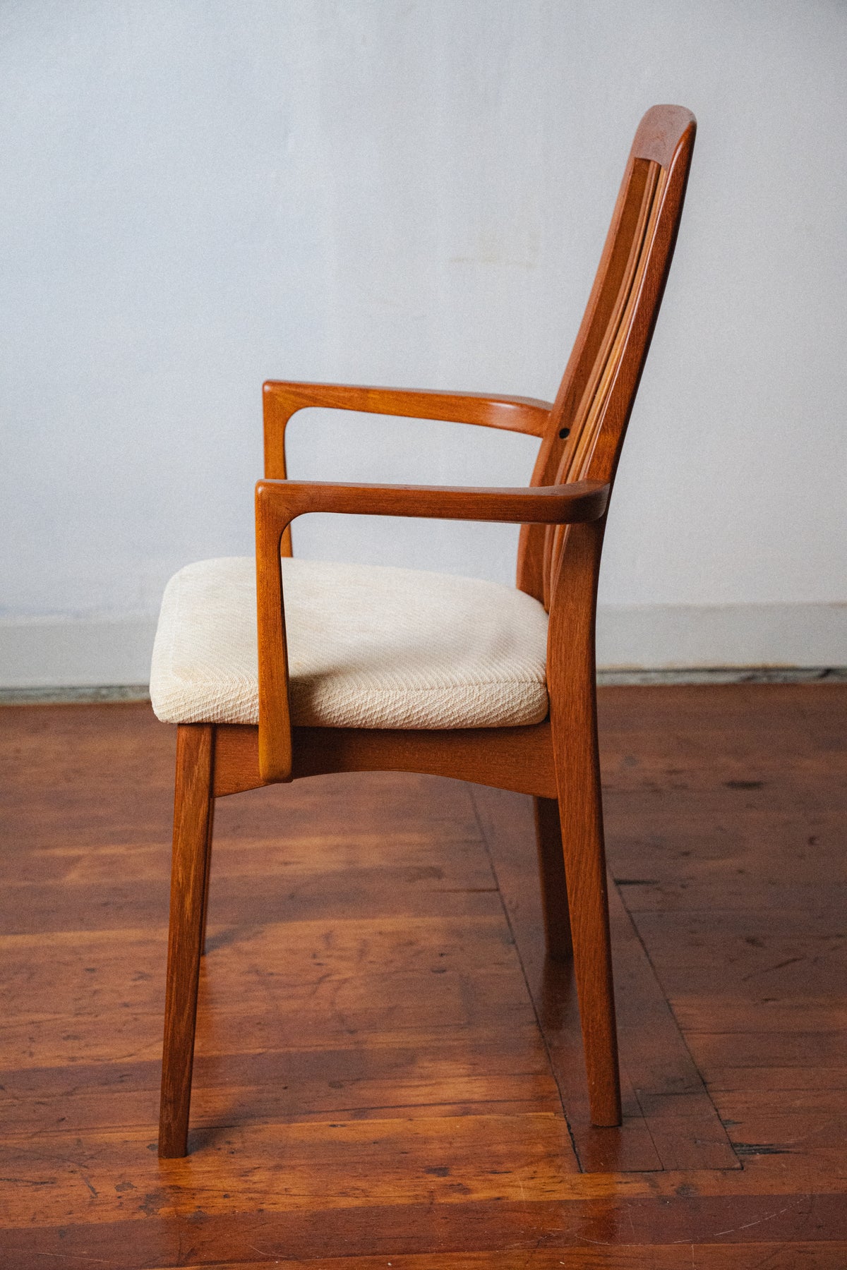 Benny Linden Solid Teak Dining Chairs, Set of 6