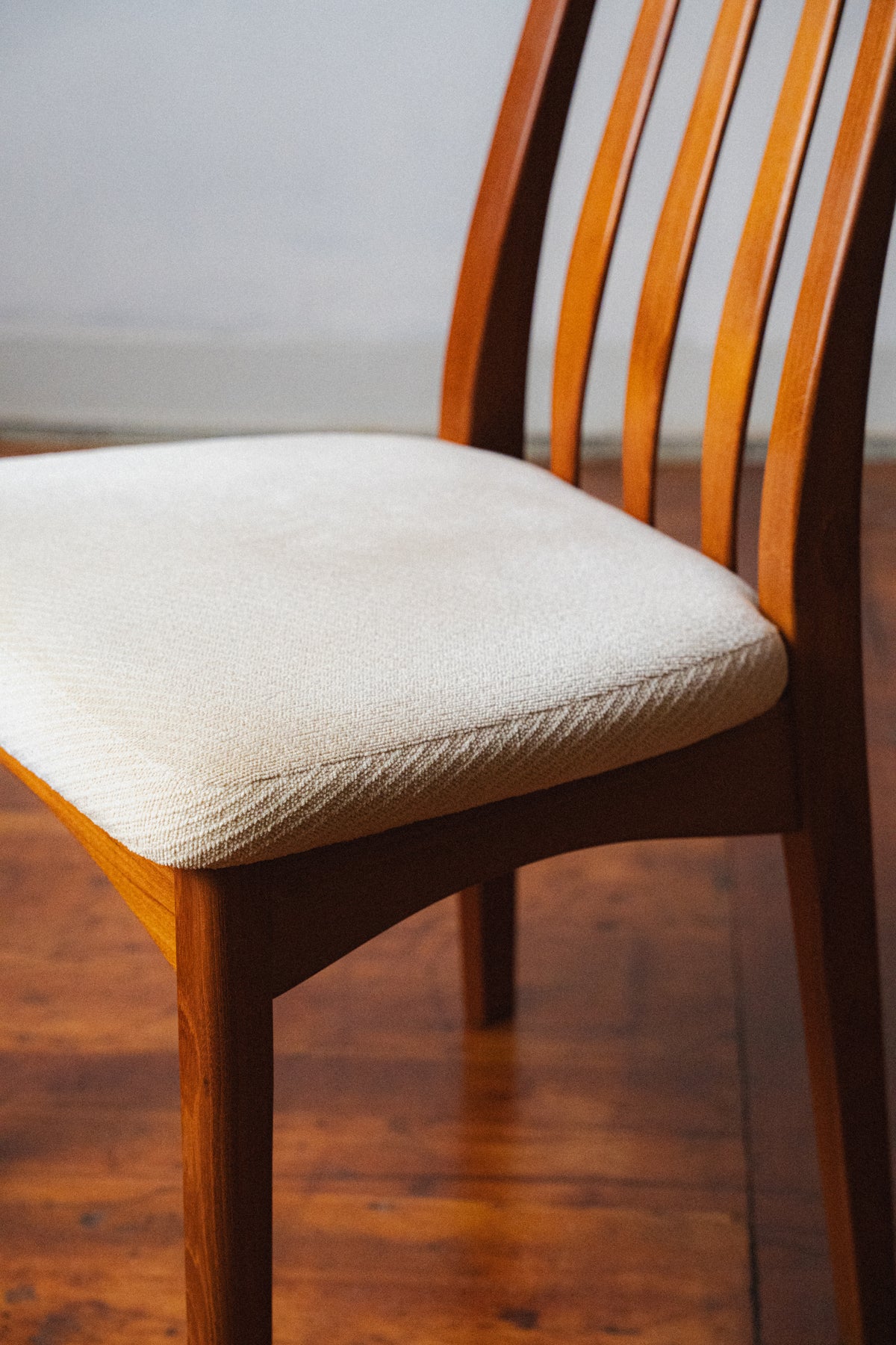 Benny Linden Solid Teak Dining Chairs, Set of 6