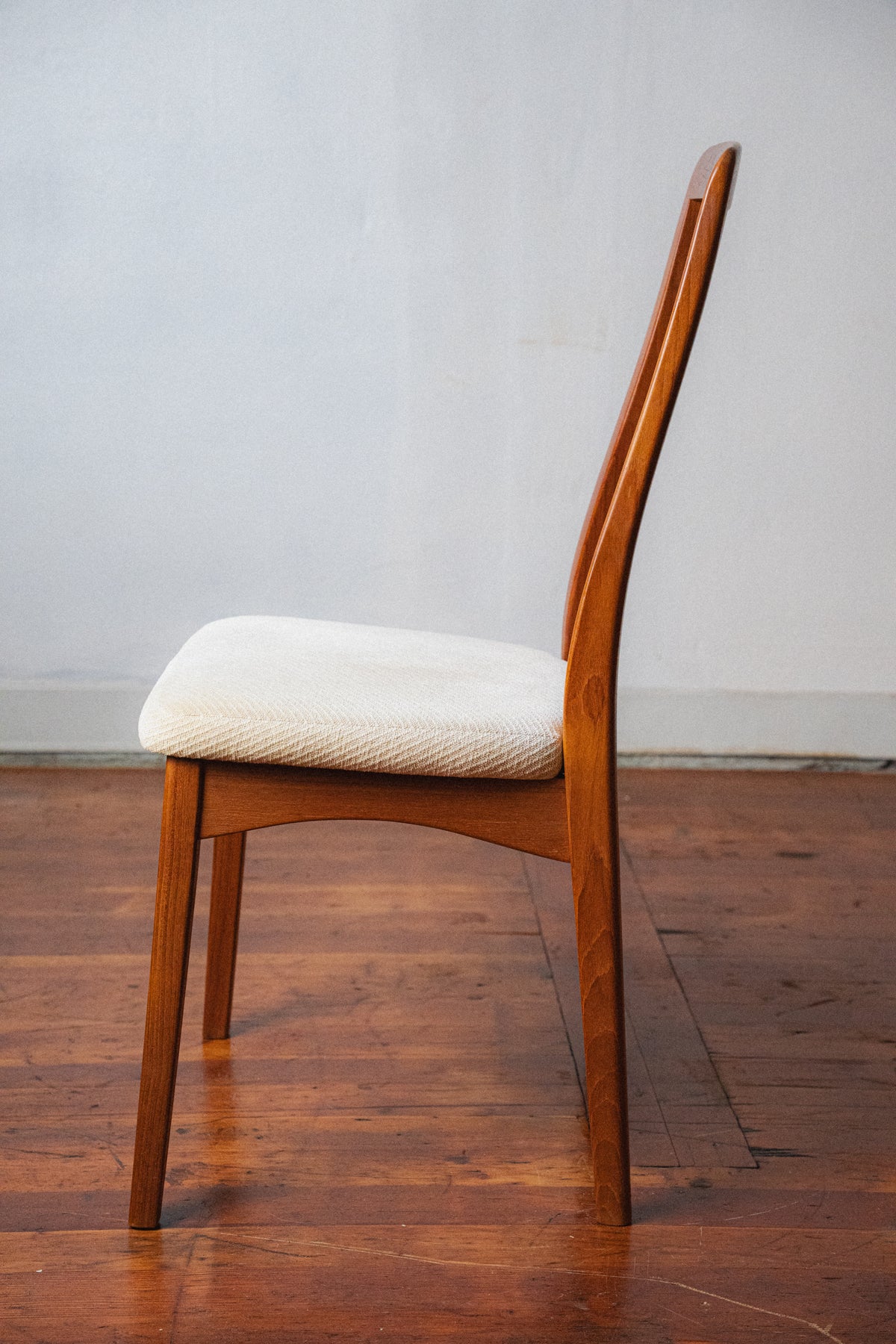 Benny Linden Solid Teak Dining Chairs, Set of 6