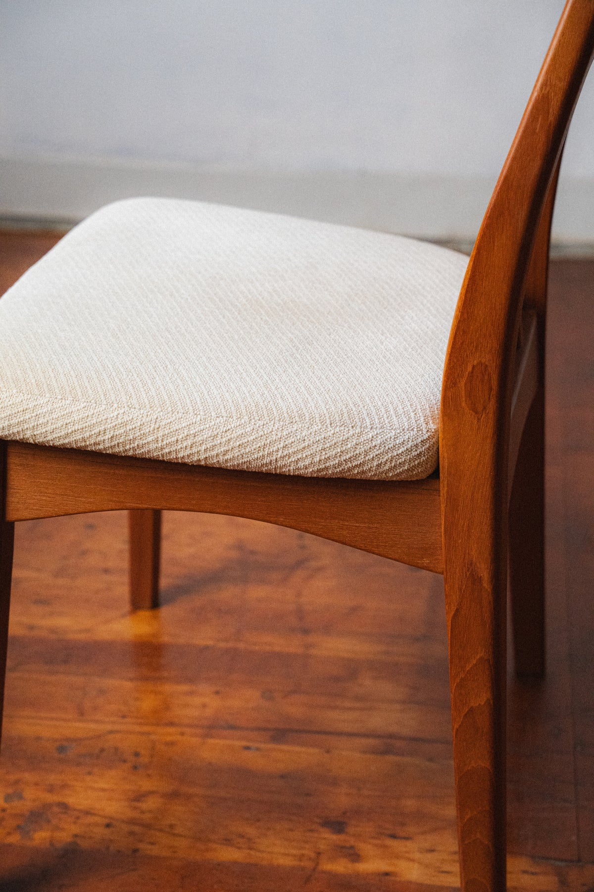 Benny Linden Solid Teak Dining Chairs, Set of 6