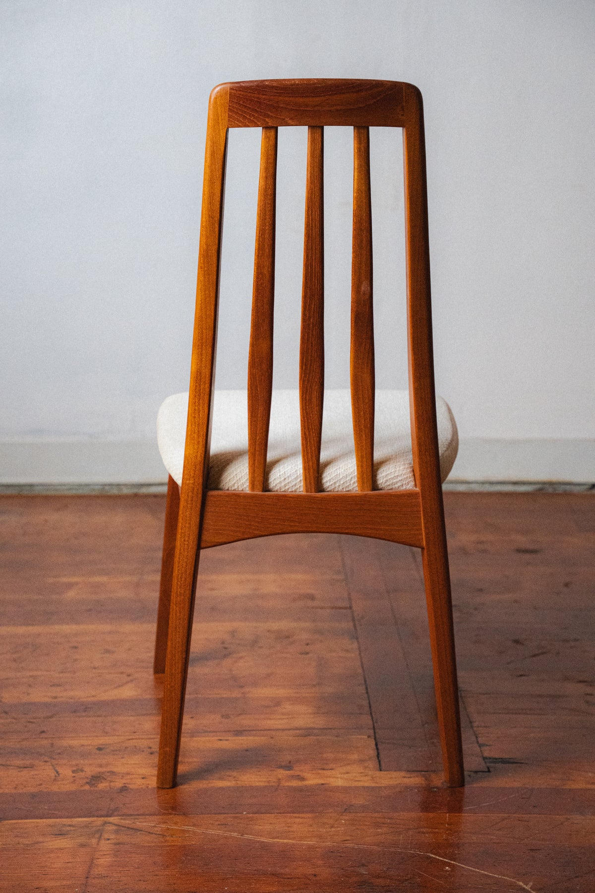 Benny Linden Solid Teak Dining Chairs, Set of 6