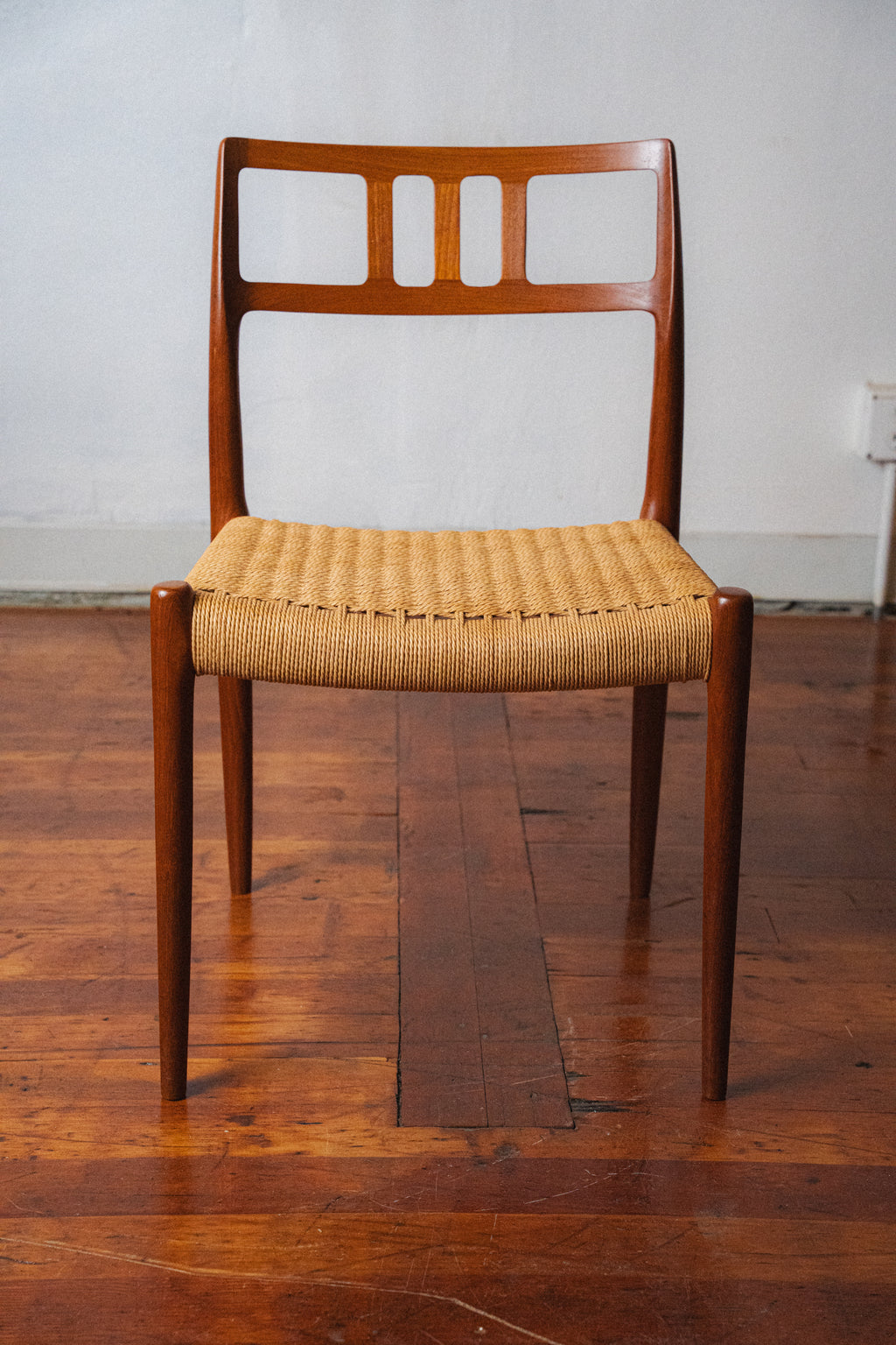Niels Otto Møller Model 79 Dining Chairs, Set of 4