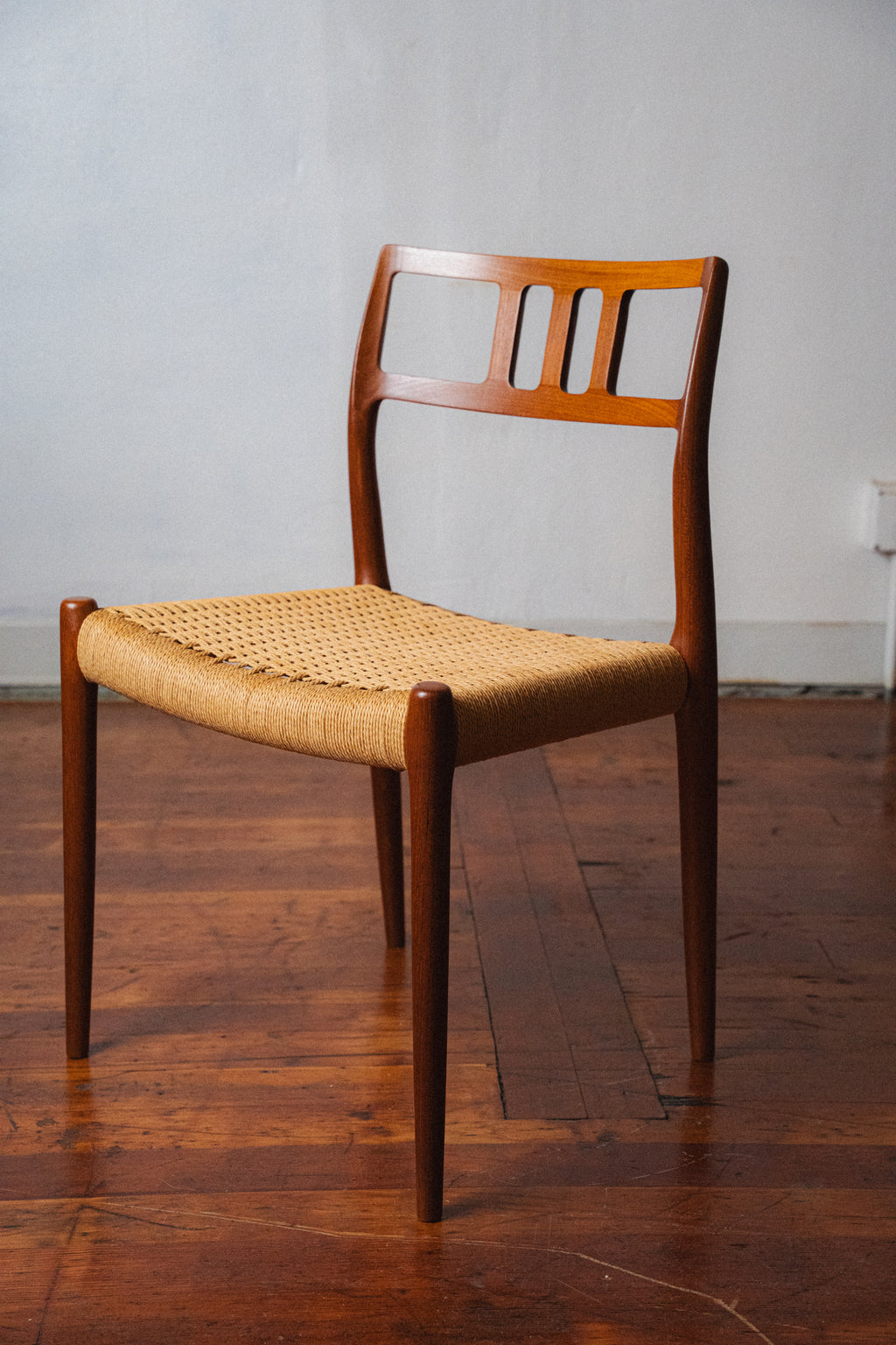 Niels Otto Møller Model 79 Dining Chairs, Set of 4