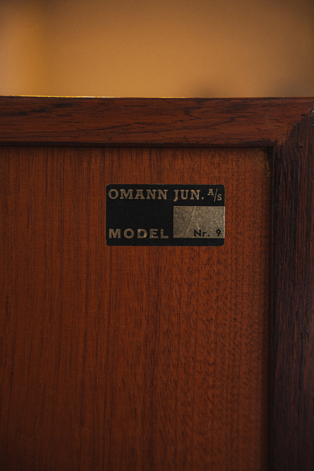 Omann Jun Model No. 9 Rosewood Cabinet, Denmark