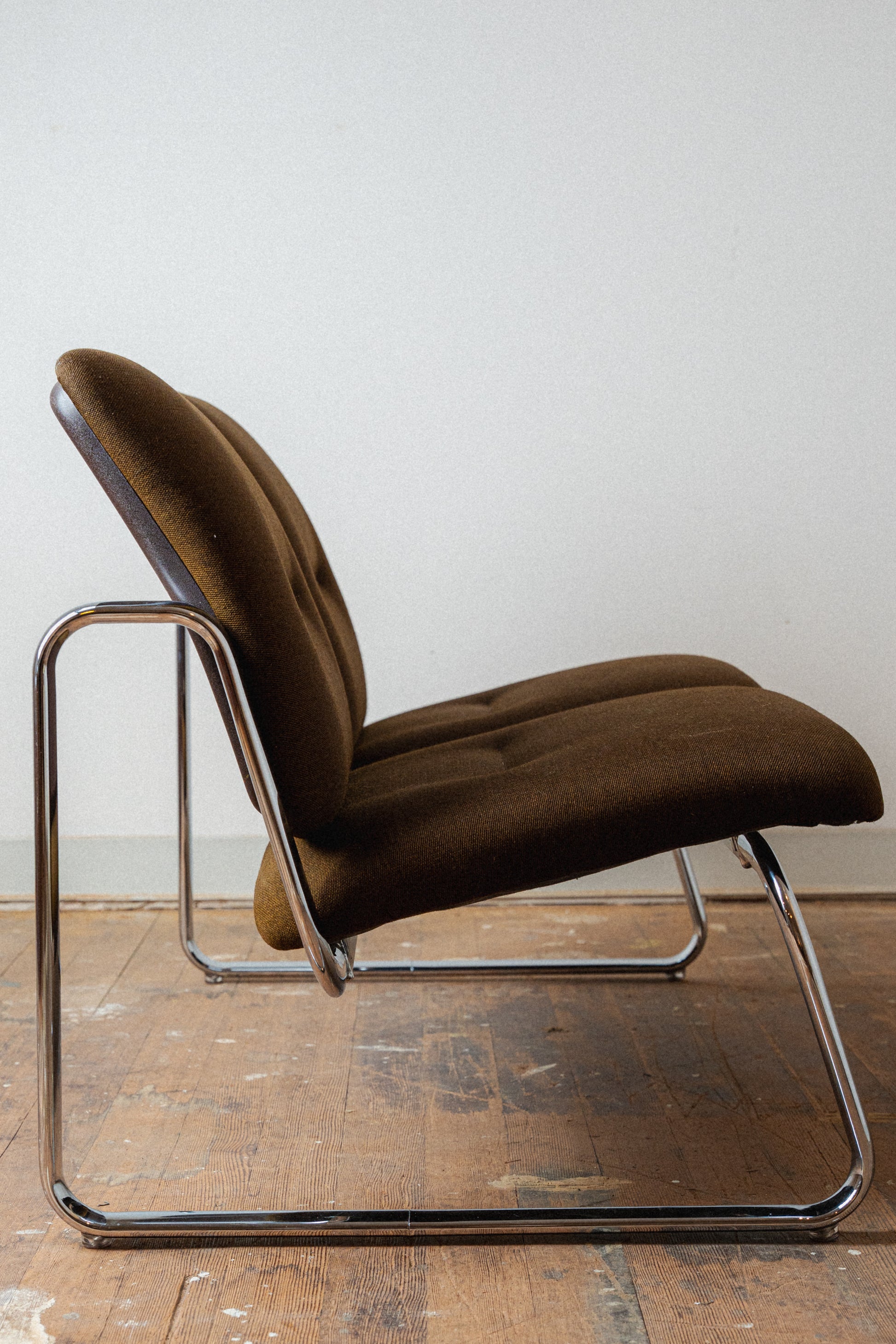 Chrome Loveseat by Steelcase