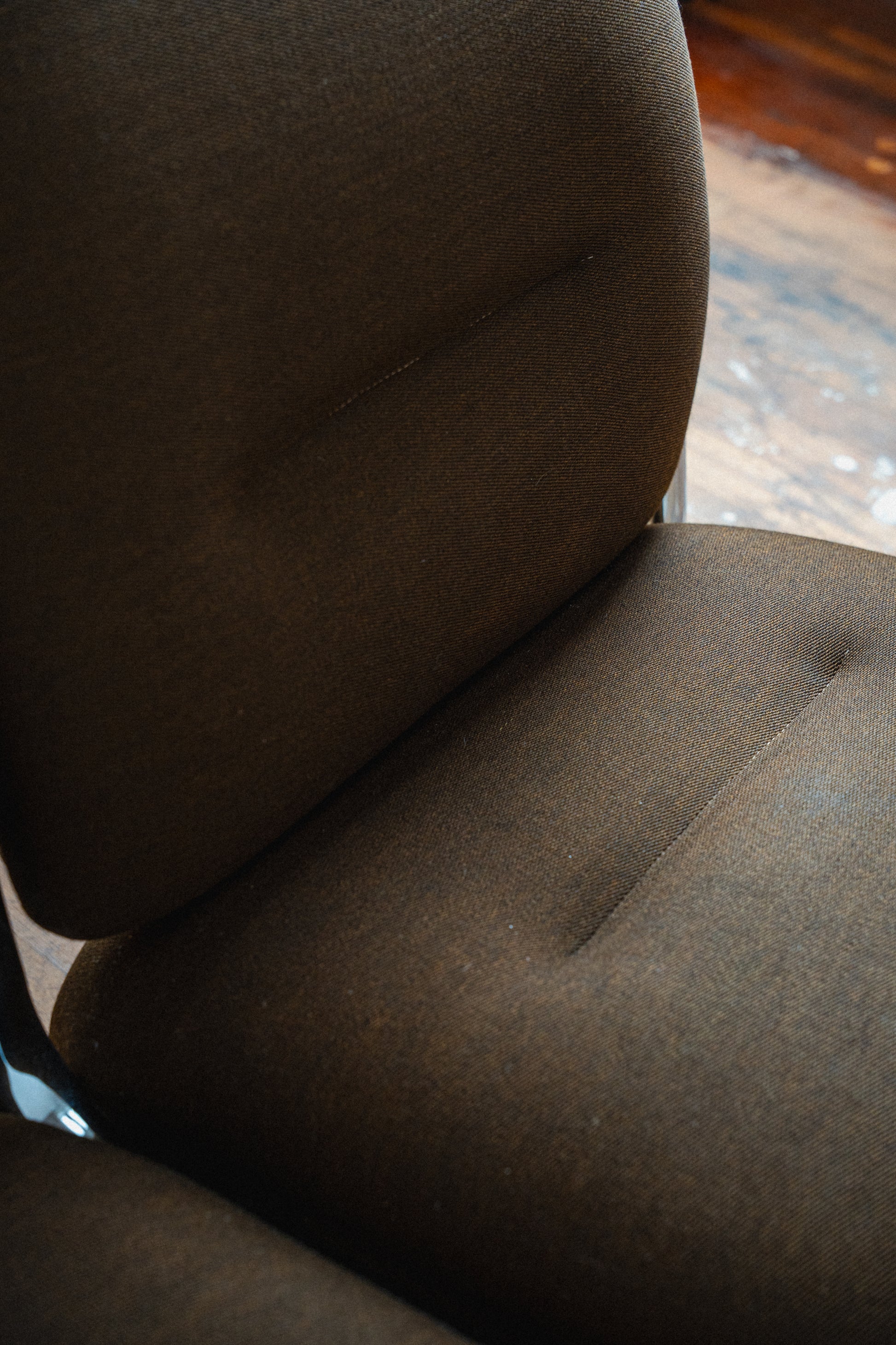 Chrome Loveseat by Steelcase