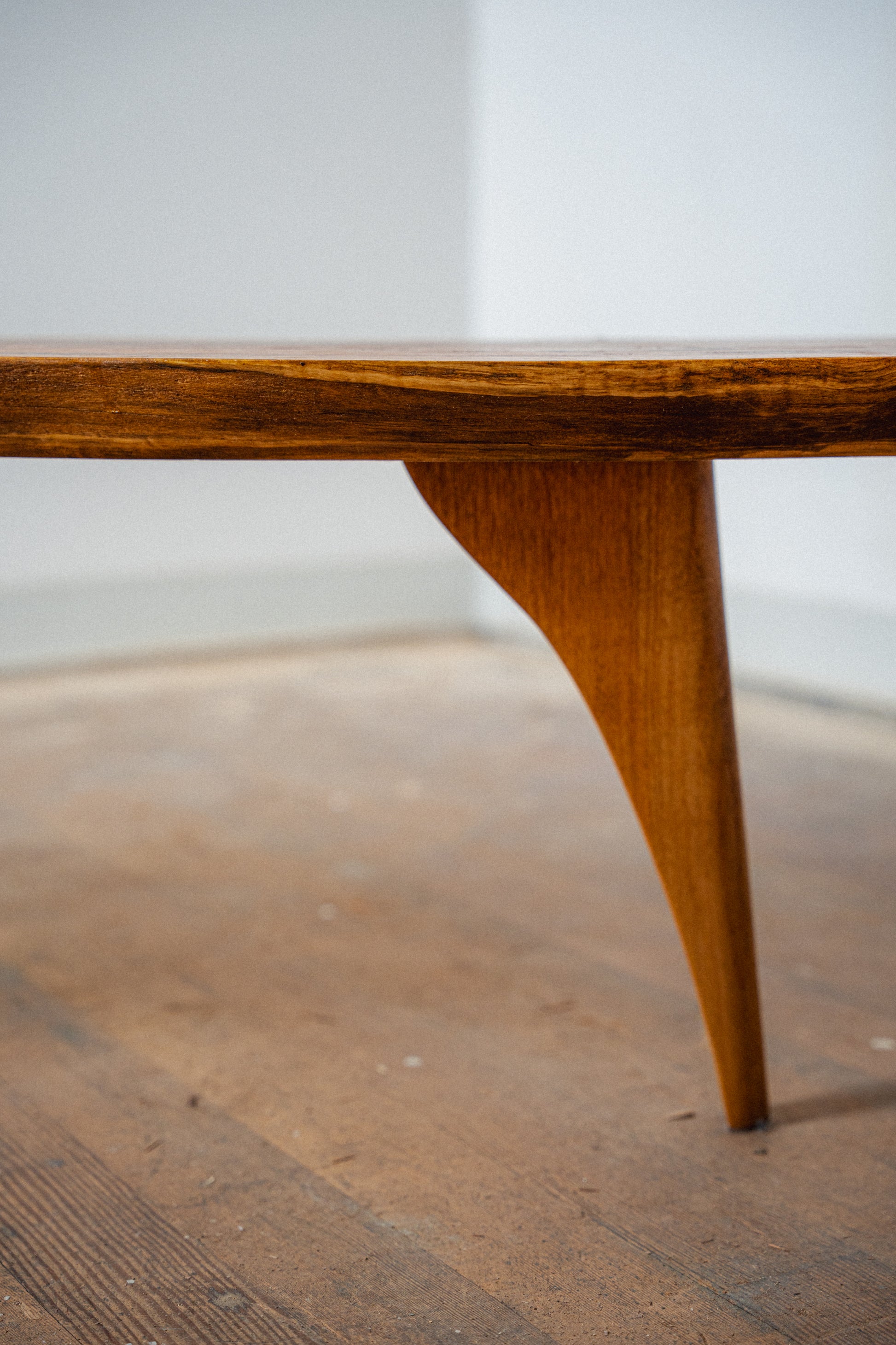 Solid Maple Live-Edge Coffee Table