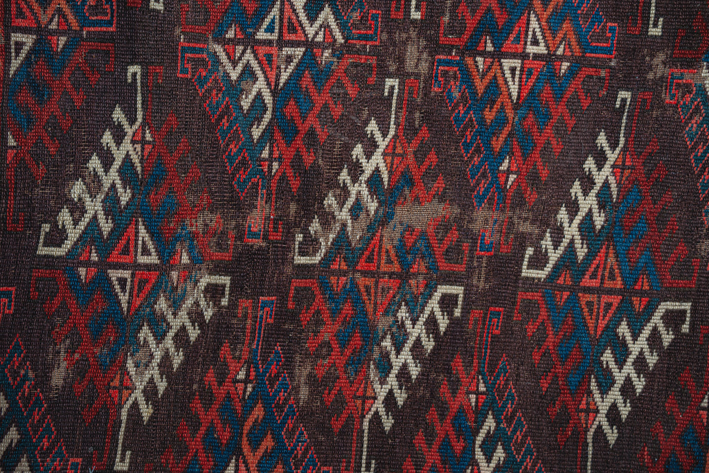 Yomud Main Carpet, 5’6” x 8’6”, ca. 1890