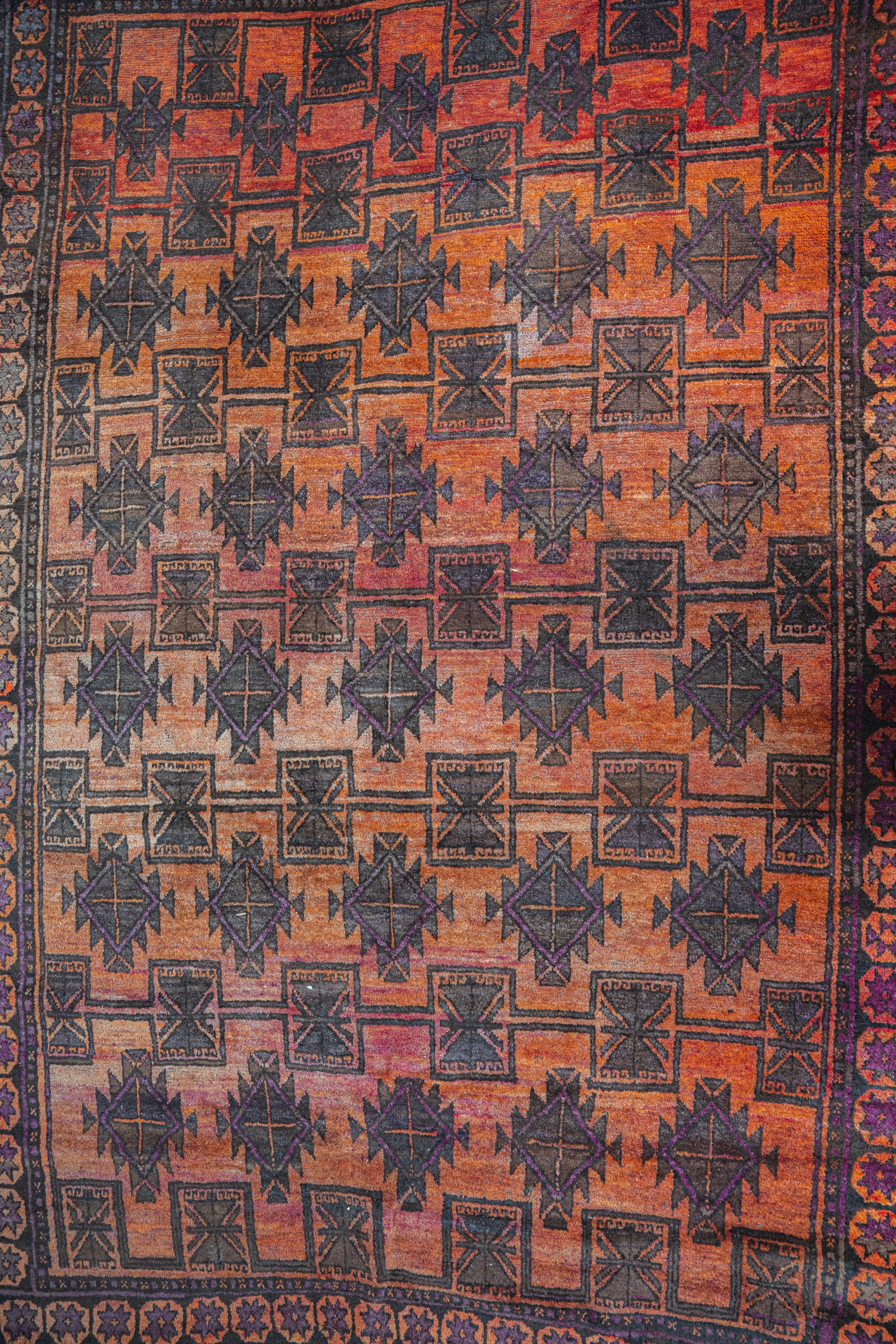Baluchi Tribal Rug 5x7' ca. 1940s