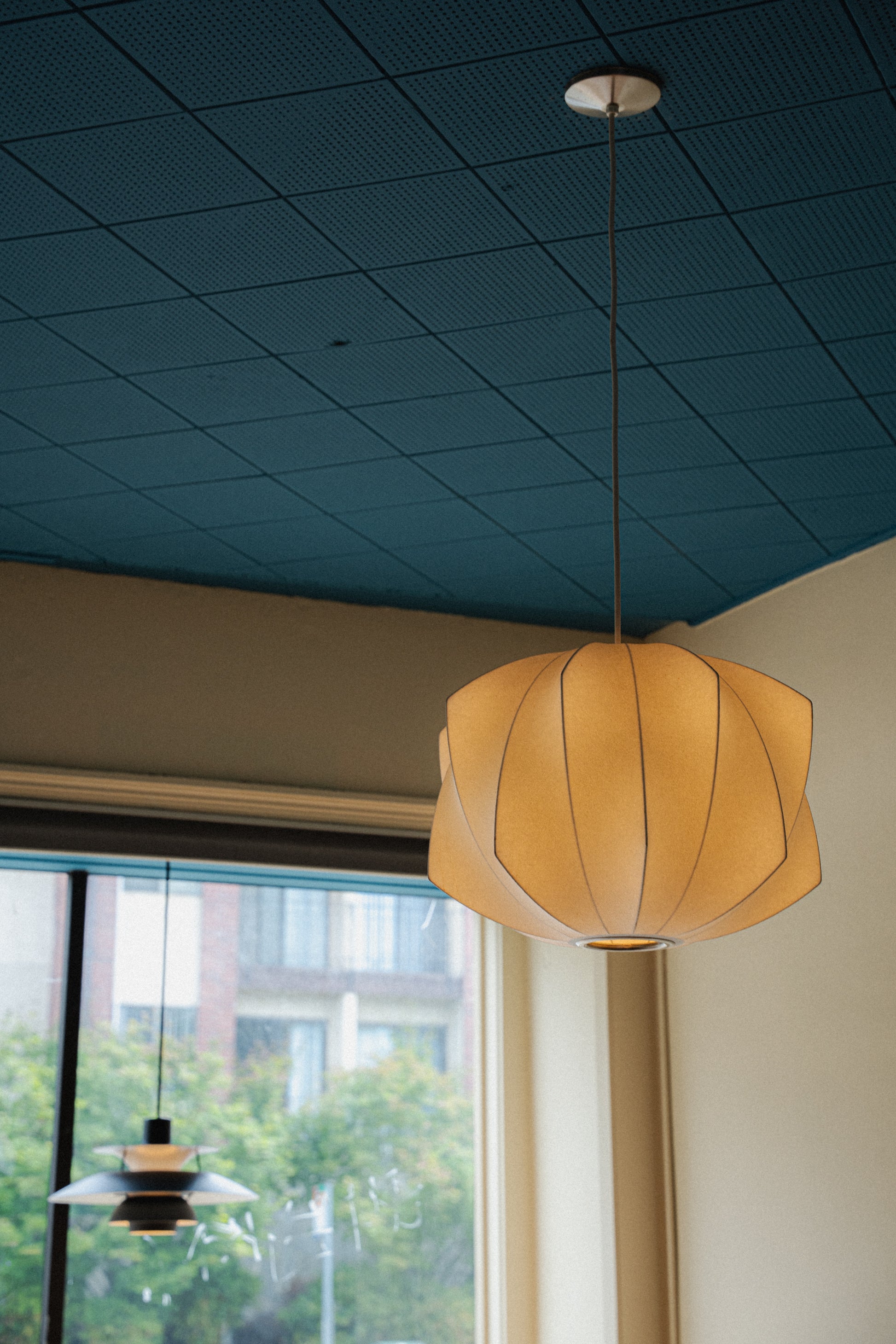 George Nelson Propeller Bubble Pendant by Herman Miller