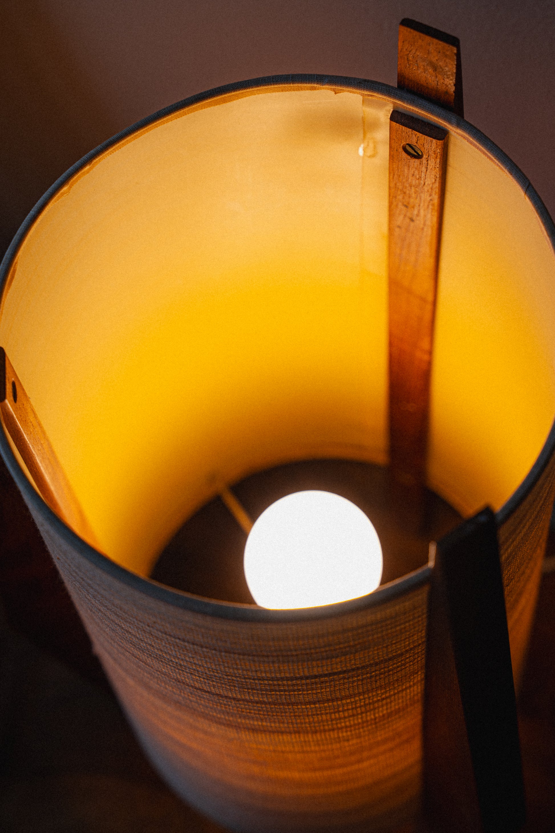 Danish Teak Desk Lamp
