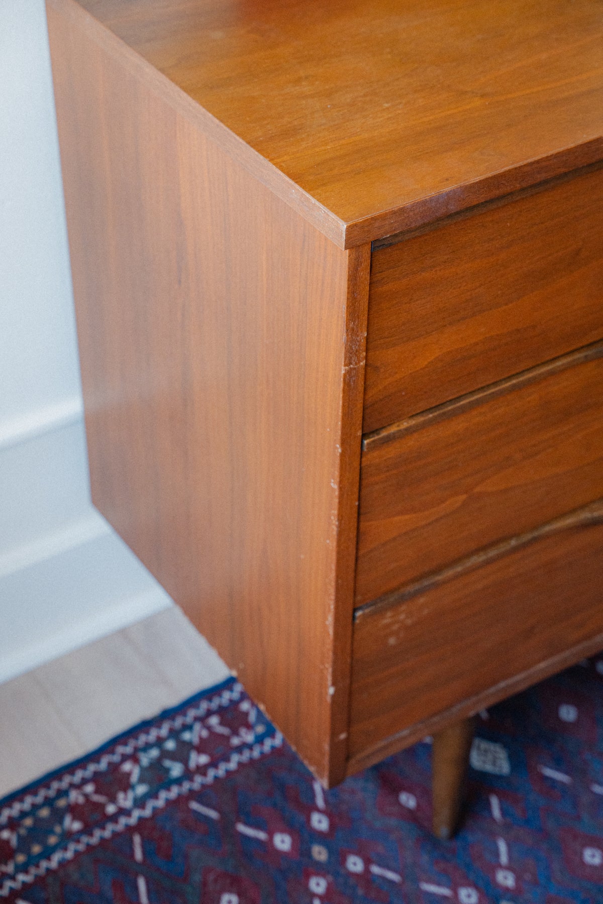 9-Drawer Mid-Century Lowboy Dresser