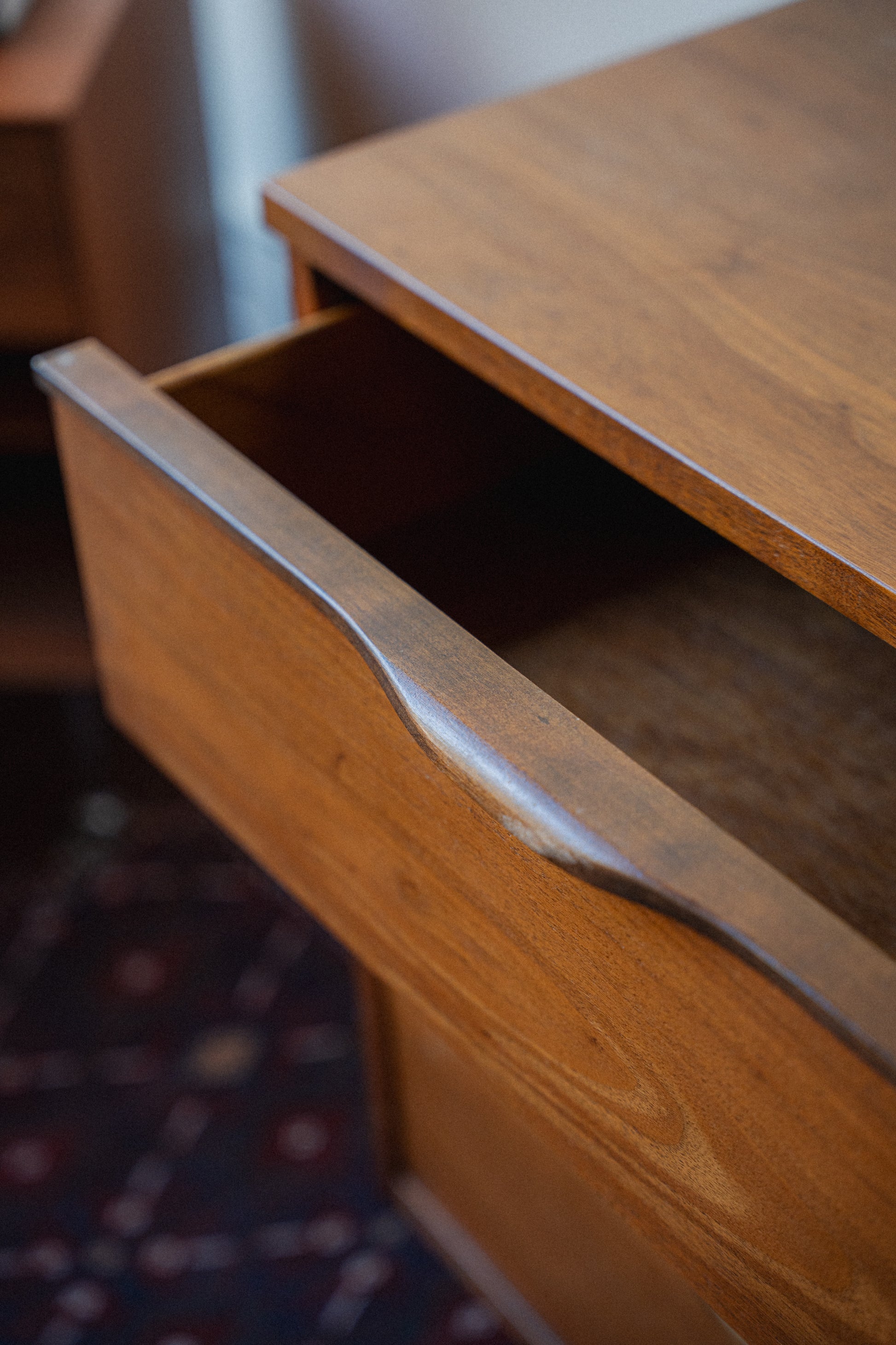 9-Drawer Mid-Century Lowboy Dresser