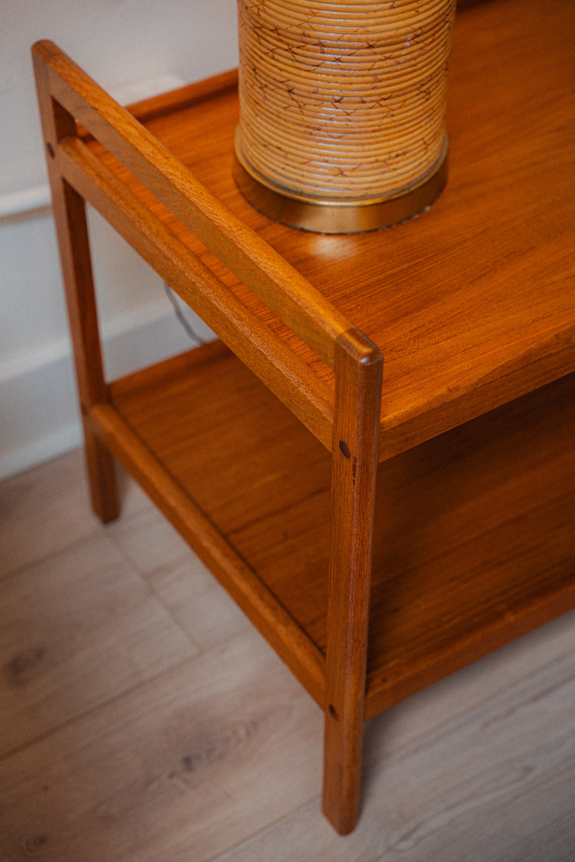 Danish Teak Bar Cart